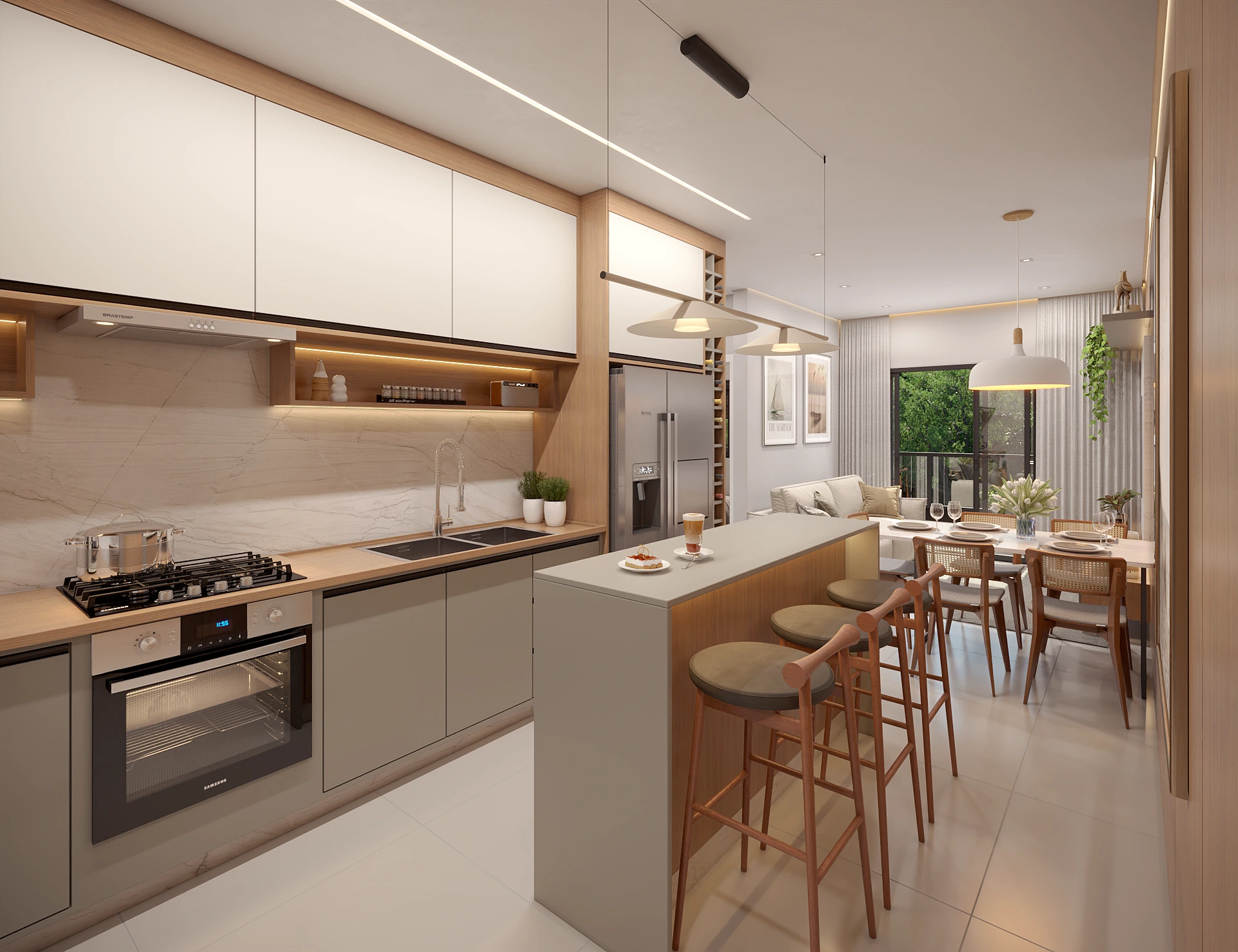 Apartamentos Tipo · Unidade 304